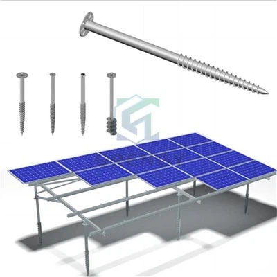 Aluminium Solar Ground Montage