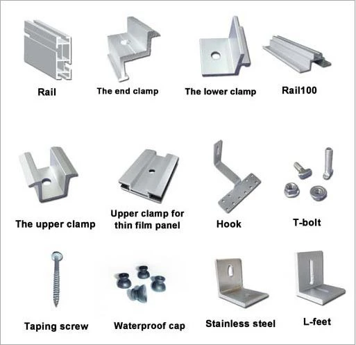 aluminum solar accessories
