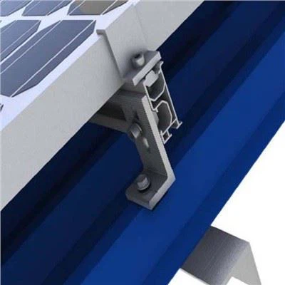 Aluminium L-voet zonnebeugel