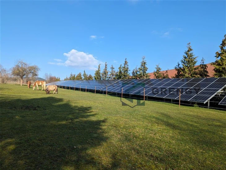 Corrosion-Resistant Aluminum Solar Racking System Commercial Ground Installation Kits factory