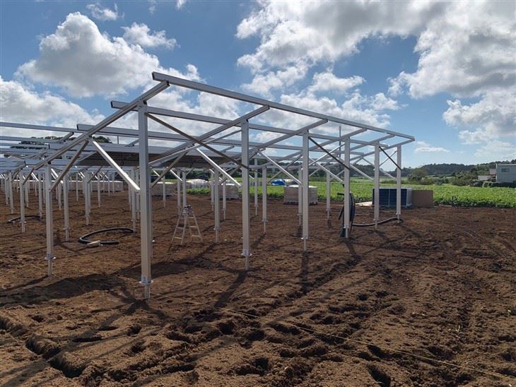 Galvanized Helical Piles Foundation