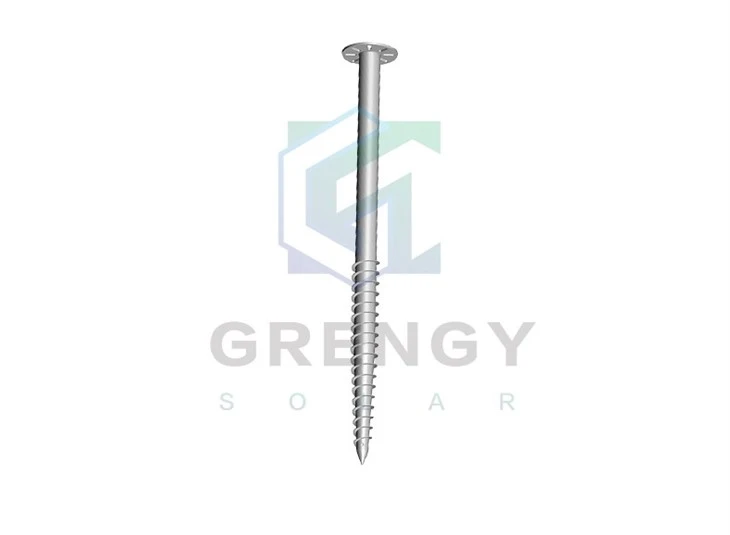 Galvanized Helical Screw Piles Foundation