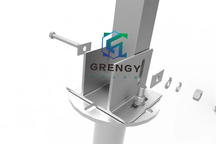 Ground Mounted PV Solar Panel Frame