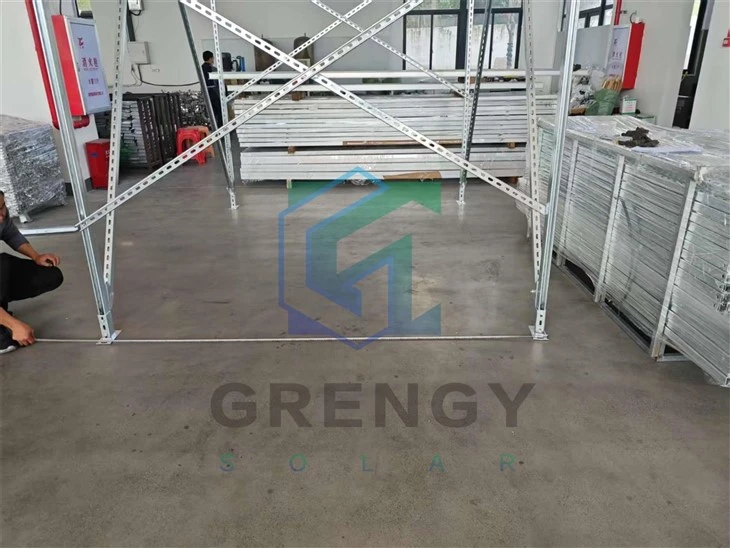HDG Steel Solar Ground Mounting Structures