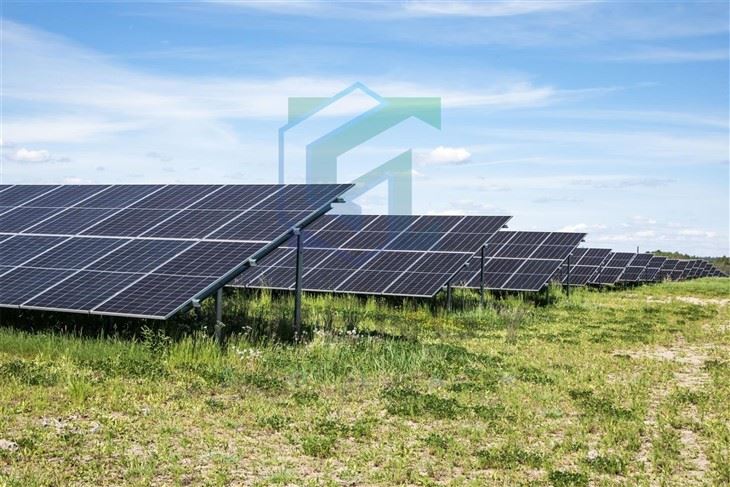 Rack Mounted Solar Panels