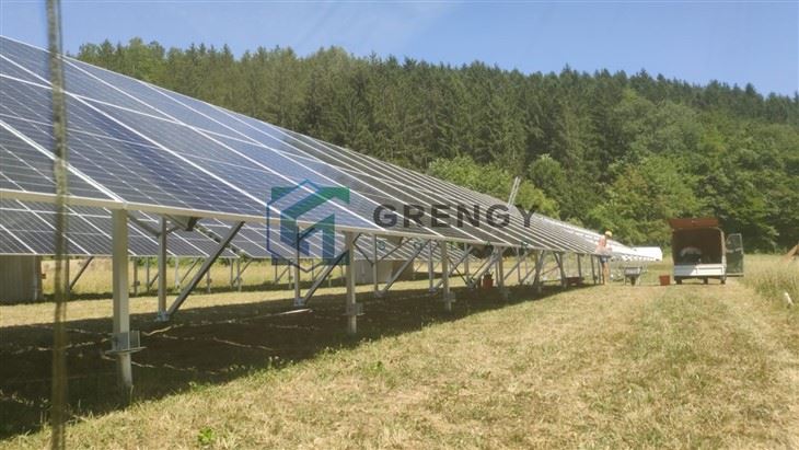 Residentiële grondzonnepanelen