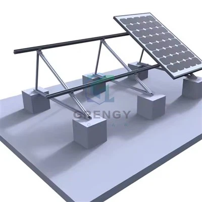 Concrete foundation Solar -montagestructuur