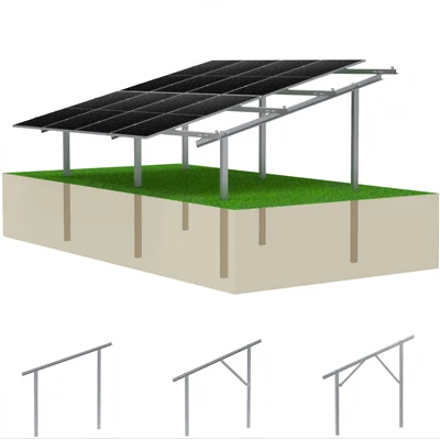 Kosten-Effectieve ZAM Solar Racking: LCOE verminderen voor grootschalige- zonneparken