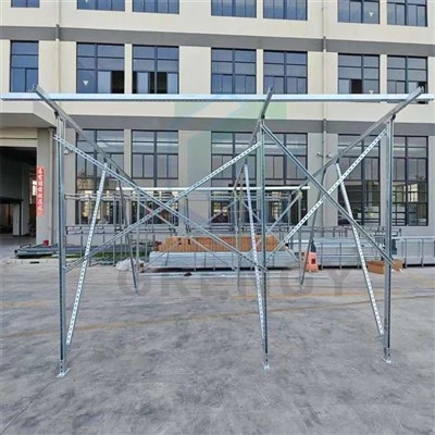 HDG Ground Mount Kits voor zonnepanelen|Aanpasbare kantelhoekoplossingen