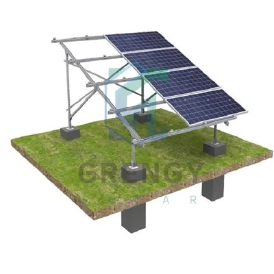 HDG Steel Solar Ground Montaining Structures