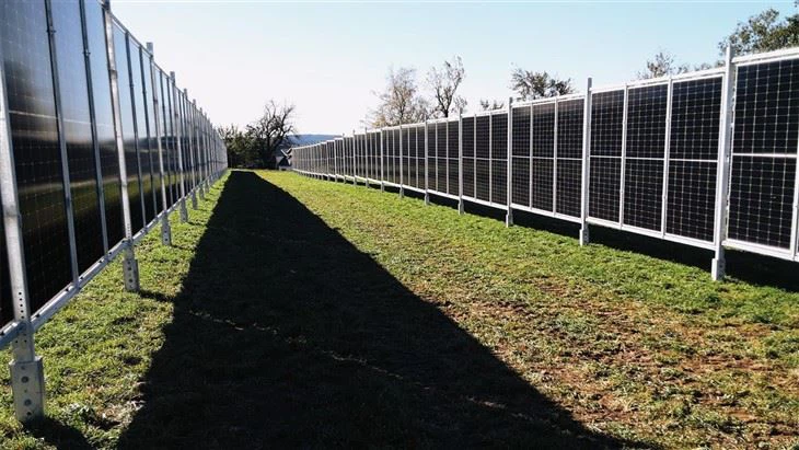 Space-Saving Vertical Agri-PV Mounting price