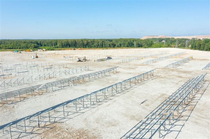 ZAM Steel Solar Ground Mount Rack price